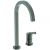 Baterie bucatarie Ideal Standard Gusto Square din 2 elemente, 217mm, pipa R rotativa, magnetic grey