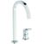 Baterie bucatarie Ideal Standard Gusto Square din 2 elemente, 217mm, pipa R rotativa, crom