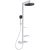Coloana de dus Ideal Standard Ceratherm Alu+ cu baterie termostatata, argintiu
