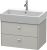 Dulap baza suspendat Duravit Brioso 684x442mm, cu doua sertare , gri ciment mat