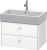 Dulap baza suspendat Duravit Brioso 684x442mm, cu doua sertare , alb mat