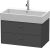 Dulap baza suspendat Duravit Brioso 784x442mm, cu doua sertare, grafit mat