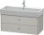 Dulap baza suspendat Duravit Brioso 984x442mm, cu doua sertare , gri ciment mat