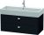 Dulap baza suspendat Duravit Brioso 984x442mm, cu doua sertare, stejar negru, manere crom