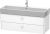 Dulap baza suspendat Duravit Brioso 1184x442mm, cu doua sertare, alb mat