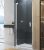 Usa de dus batanta Ronal (SanSwiss) Cadura CA1CG 90cm orientare stanga, sticla AquaPerle 6mm, profil slefuit lucios