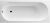 Cada rectangulara incastrabila Villeroy & Boch Oberon 180x80cm, compozit, alb