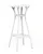 Kit inaltare masuta exterior Nardi Kit Combo High h42cm, alb gesso