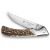 Cutit pliabil de buzunar Claude Dozorme Liner EOK, maner corn cerb, lama inox