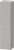 Dulap inalt suspendat Duravit D-Neo 400x360x1760mm, cu o usa, gri mat decor