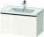 Dulap baza Duravit D-Neo cu 1 sertar, pentru lavoar 80cm, White High Gloss Decor