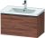 Dulap baza Duravit D-Neo cu 1 sertar, pentru lavoar 80cm, Natural Walnut Decor