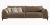 Canapea Gamma Dandy Kong cu 3 locuri, 254cm, piele Vintage H682, HandMade in Italy