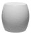 Masuta Kartell Roy design Alessandro Mendini, h43cm, d45cm, alb