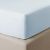 Cearceaf de pat cu elastic Descamps Coton Soyeux 200x200cm, Givre