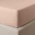 Cearceaf de pat cu elastic Descamps Sublime 160x200cm, Rose des Sables