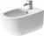 Bideu suspendat Duravit Aurena,  57x36.5cm, HygieneGlaze Plus, alb mat