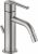 Baterie bideu Duravit Balcoon, ventil pop-up, inox periat
