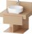 Dulap baza Duravit Balcoon 60x57cm, un sertar cu inchidere lenta, terraccino mat