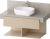 Dulap baza Duravit Balcoon 100x57cm pentru consola Mineral, un sertar cu inchidere lenta, sand beige mat