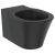 Vas WC suspendat Ideal Standard Connect Air AquaBlade, negru mat