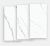 Gresie portelanata FMG Marmi Classici Maxfine 75x37.5cm, 6mm, Extra White Lucidato