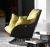 Fotoliu rotativ Gamma Dandy Gloss, piele Club C032, HandMade in Italy