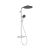 Coloana de dus Hansgrohe Raindance Alive S Puro 300 1 jet cu baterie termostatata Ecostat Element, crom