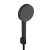 Set de dus Hansgrohe Raindance Alive Select S EcoSmart, cu para 3 jet agatatoare si furtun 160cm, negru mat