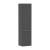 Dulap inalt suspendat Hansgrohe Xelu Q cu usa orientare dreapta, 40x35x165cm, gri diamant mat, maner crom