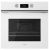 Cuptor electric incorporabil Teka Maestro HLB 8400 BK Urban Colours, 9 functii, 70 litri, curatare HydroClean, Infinity Glass alb