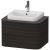 Dulap baza suspendat Duravit Happy D.2 Plus 65cm, cu 2 sertare, furnir lemn de nuc
