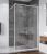 Cabina de dus Walk-in Ronal (SanSwiss) Easy Loft 79, White Line, 100 cm, sticla 8 mm