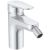 Baterie bideu Ideal Standard Alu+ Blue Start, ventil click-clack, silver
