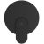 Baterie dus Ideal Standard Ceralife O cu montaj incastrat, include corp ingropat, negru mat