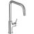 Baterie bucatarie Ideal Standard Ceraline Nuovo cu pipa tip U, crom