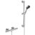 Baterie dus termostatata Ideal Standard Ceratherm T25 cu set de dus Alu+ 2jet cu bara 64cm, crom