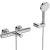 Baterie cada termostatata Ideal Standard Ceratherm T25 cu set de dus cu agatatoare, crom
