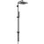 Coloana de dus Ideal Standard Ceratwist T25M SQR, fara baterie, negru mat