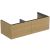 Dulap baza Ideal Standard Conca 120x50x36cm, cu 2 sertare, stejar deschis
