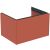 Dulap baza Ideal Standard Conca 60x44x37cm, cu 1 sertar, rosu mat