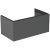 Dulap baza Ideal Standard Conca 80x44x37cm, cu 1 sertar, antracit mat