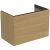 Dulap baza Ideal Standard Conca 80x44x55cm, cu 2 sertare, stejar deschis