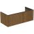 Dulap baza Ideal Standard Conca 100x44x37cm, cu 1 sertar, nuc inchis
