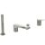 Baterie cada Ideal Standard La Dolce Vita din 4 elemente, silver storm
