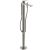 Baterie cada cu montaj pe pardoseala Ideal Standard La Dolce Vita, necesita corp ingropat, silver storm