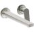 Baterie lavoar Ideal Standard La Dolce Vita din doua elemente, de perete, 210mm, silver storm