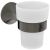 Pahar cu suport de perete Ideal Standard La Dolce Vita gri magnetic