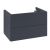 Dulap baza suspendat Villeroy & Boch Antao cu 2 sertare, 78.8x50.4cm, front texturat Midnight Blue Matt