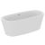 Cada freestanding Ideal Standard Dea 170x75cm, cu sifon tip push-open inclus, alb mat